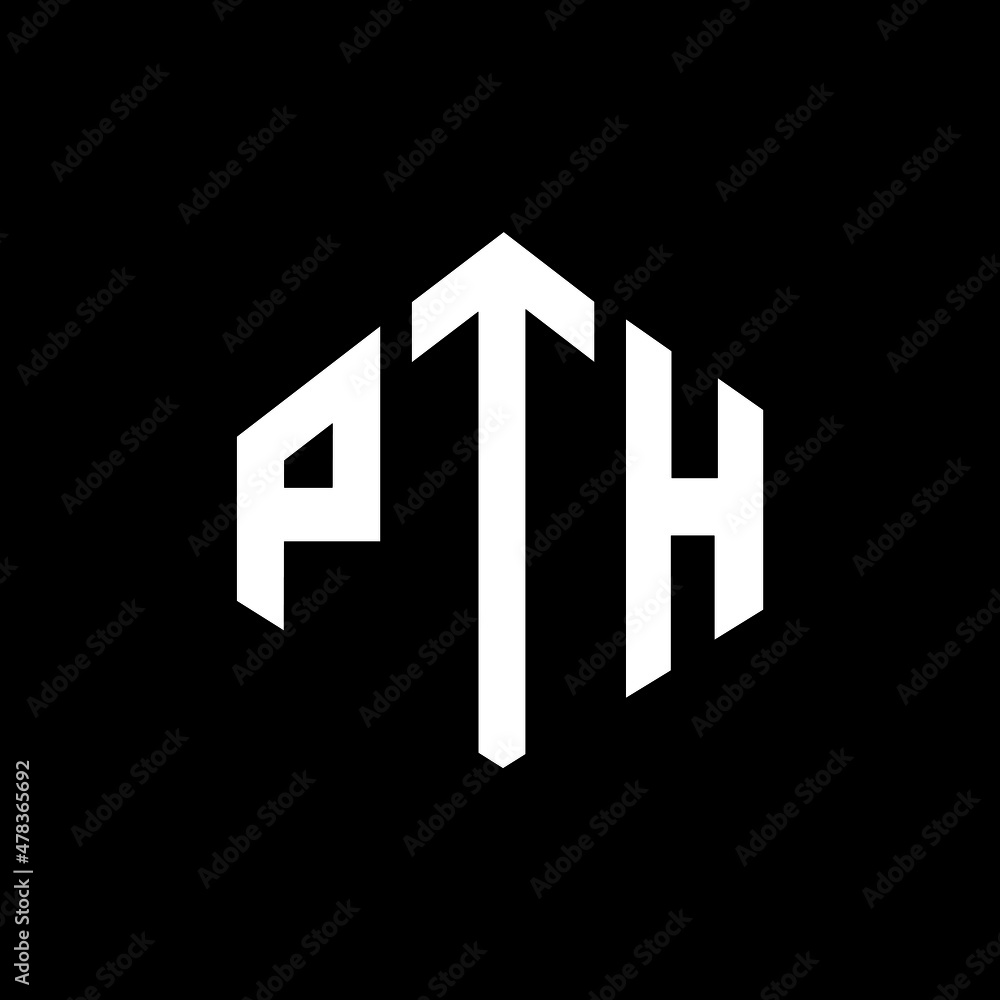 PTH letter logo design with polygon shape. PTH polygon and cube shape logo design. PTH hexagon vector logo template white and black colors. PTH monogram, business and real estate logo. PTH letter logo design with polygon shape. PTH polygon and cube shape logo design. PTH hexagon vector logo template white and black colors. PTH monogram, business and real estate logo.