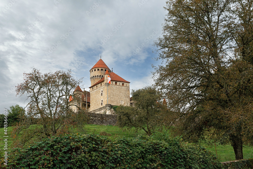 The Chateau de Montrottier near Annecy, France