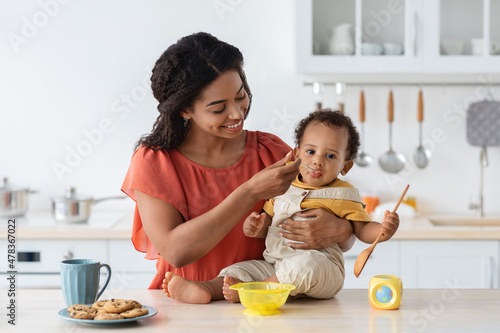 Konstfotografi Baby Weaning