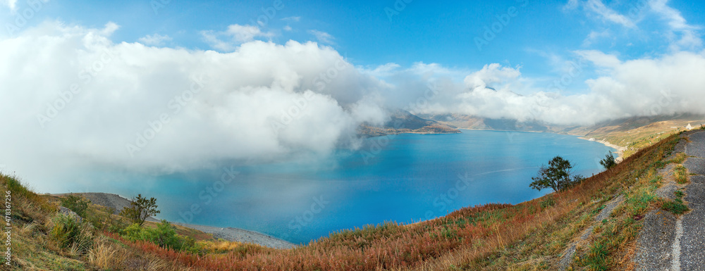 Naklejka premium landscapes of the Mont Cenis pass