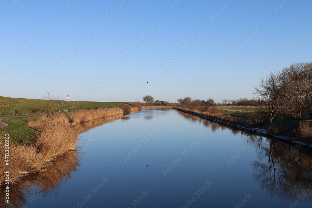Hadelner Kanal bei Otterndorf Hadelner Kanal bei Otterndorf