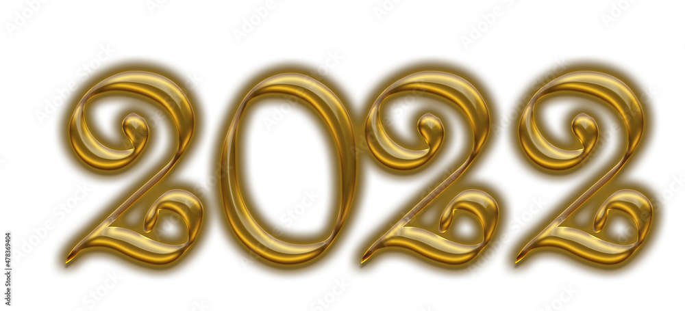 2022, Jahr, Jahreswechsel, Zahl, Goldenes, Grafik, Design 2022, Jahr, Jahreswechsel, Zahl, Goldenes, Grafik, Design