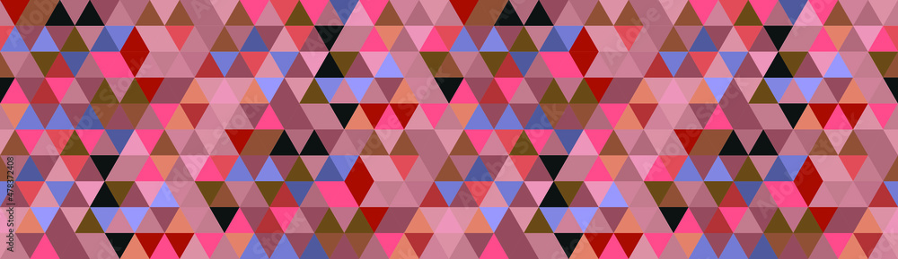 Seamless vector pattern with triangles Seamless vector pattern with triangles
