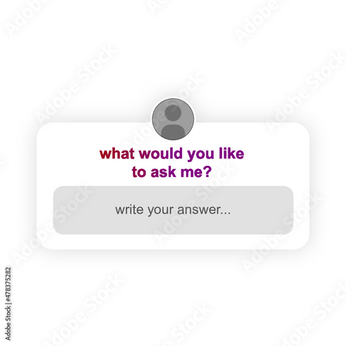 question box social media