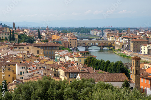 Les toits de Florence, Italie
