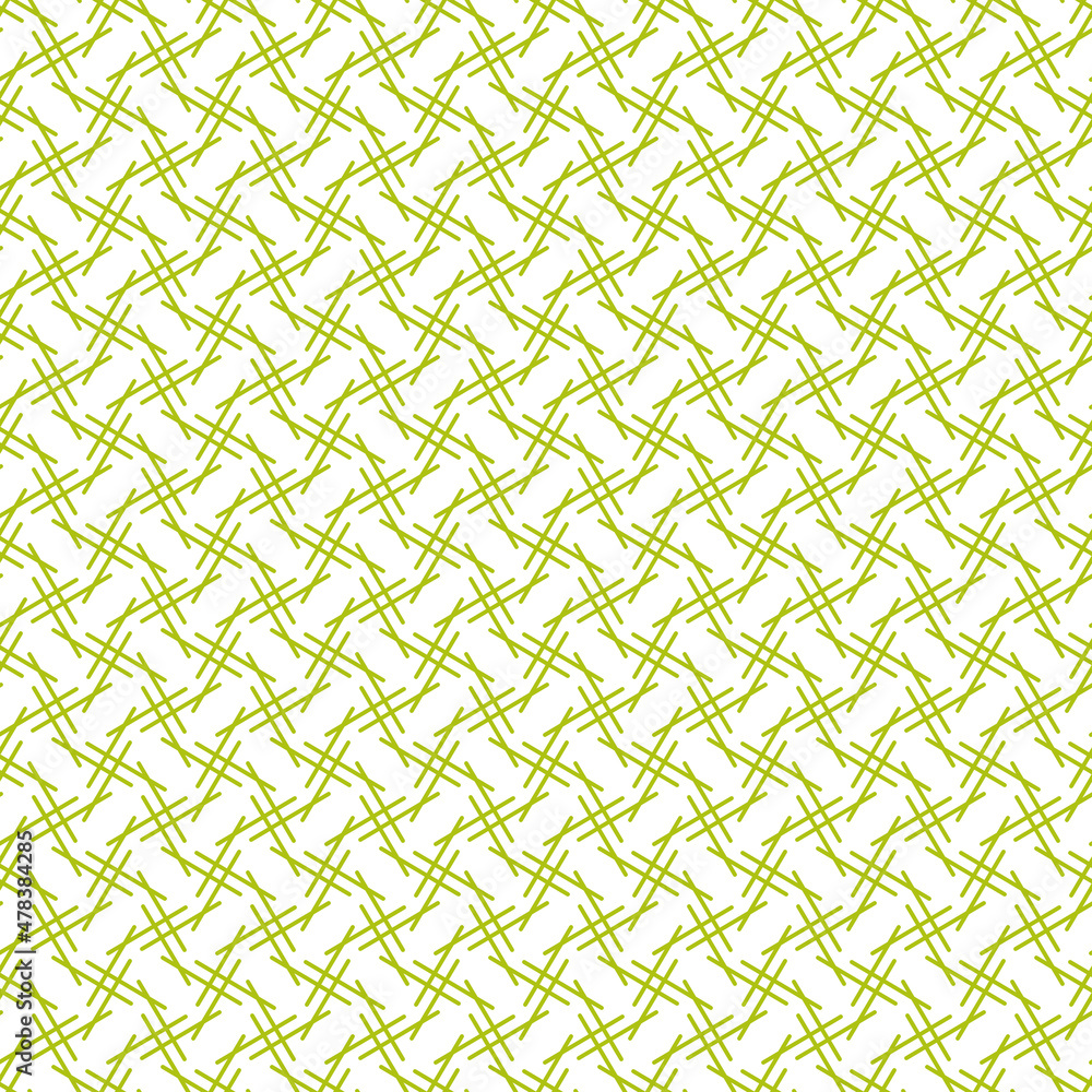 Seamless pattern green lines on white background Seamless pattern green lines on white background