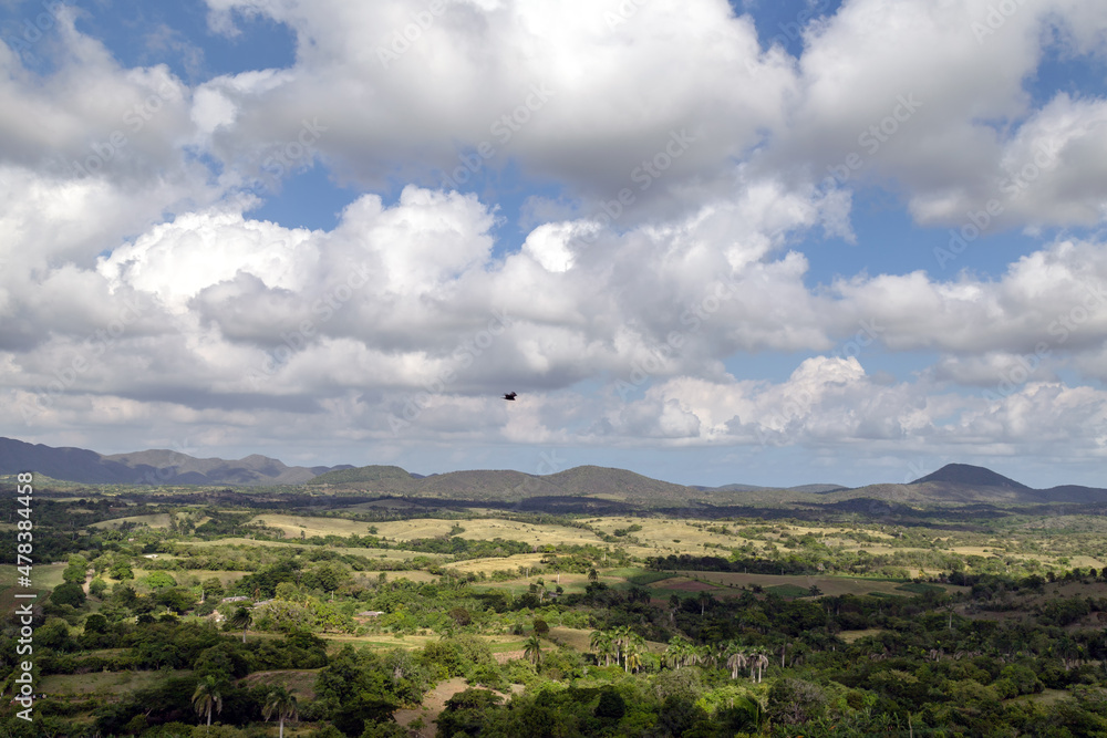 The countryside of Alcala in Cuba (Holguin)