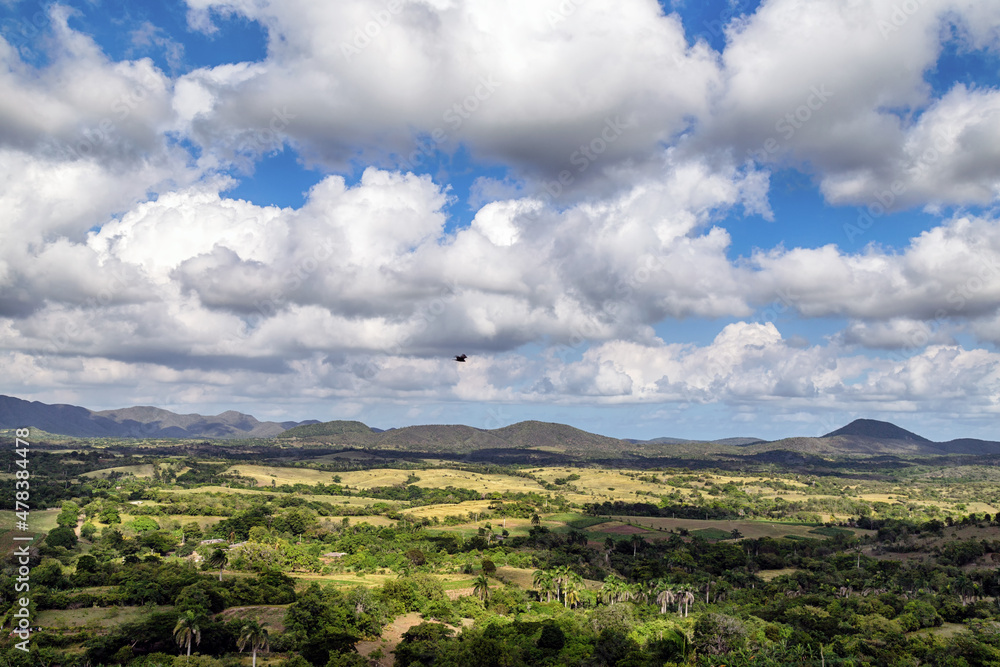 The countryside of Alcala in Cuba (Holguin)