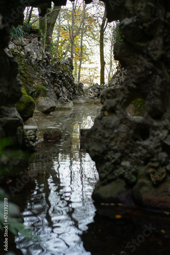 waterfall in the park