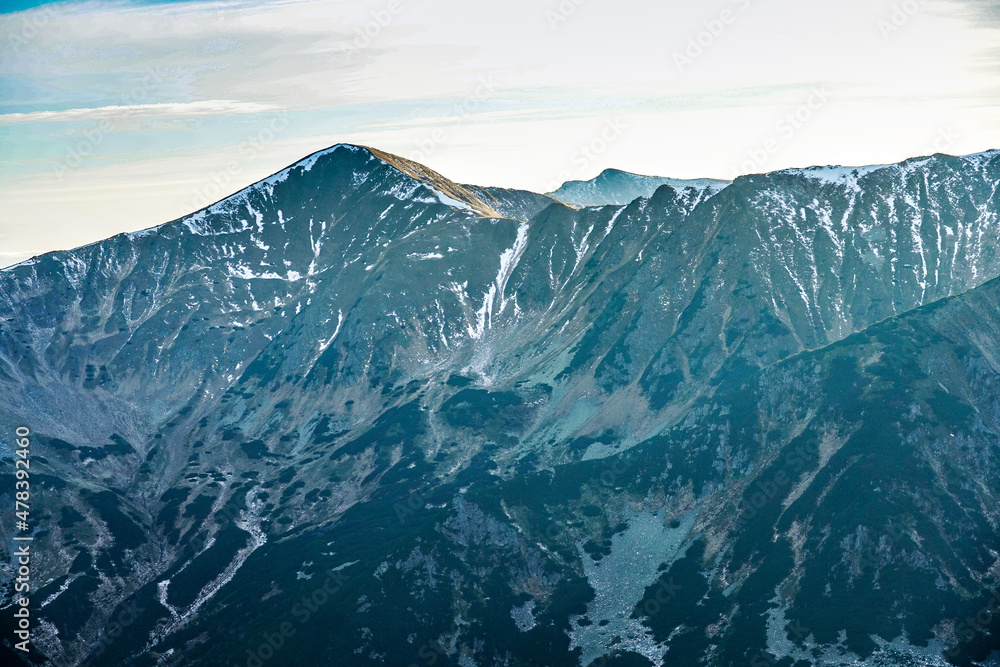 Fototapeta premium beautiful view of the mountains