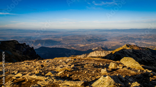 beautiful view of the mountains