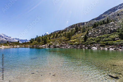 Amazing nature of Switzerland in the Swiss Alps - travel photography