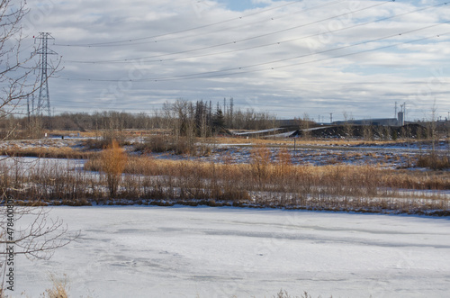 Pylypow Wetlands after a Snowfall