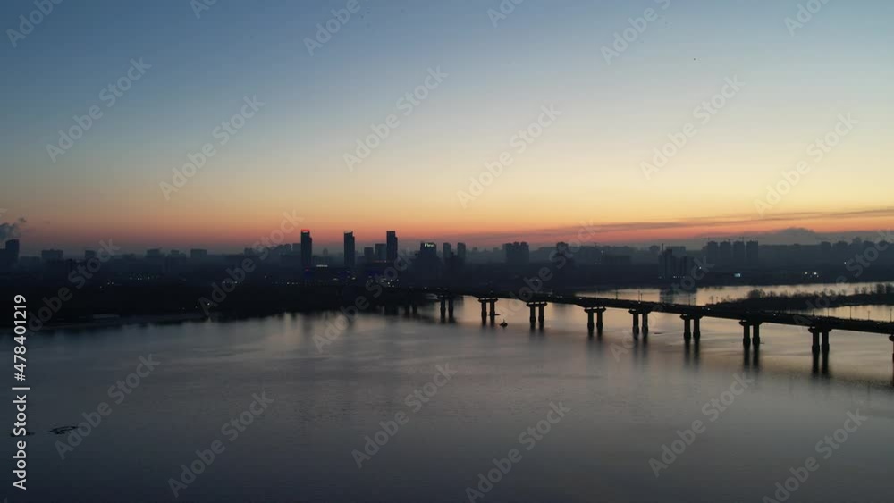 sunrise over the river sunrise over the river