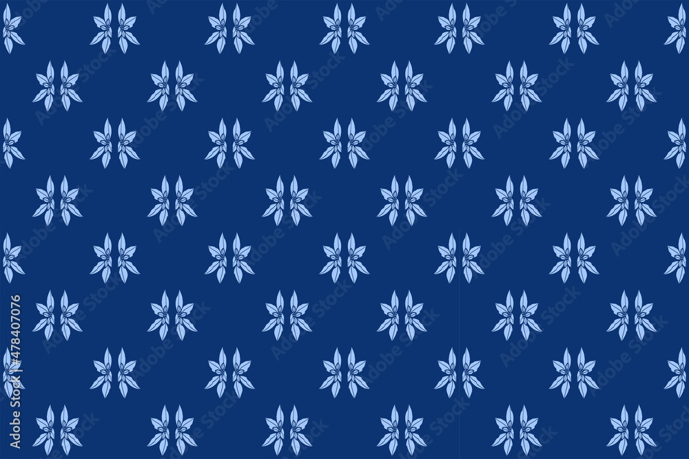 Seamless Oriental pattern for fabrics, wallpapers, to be used in