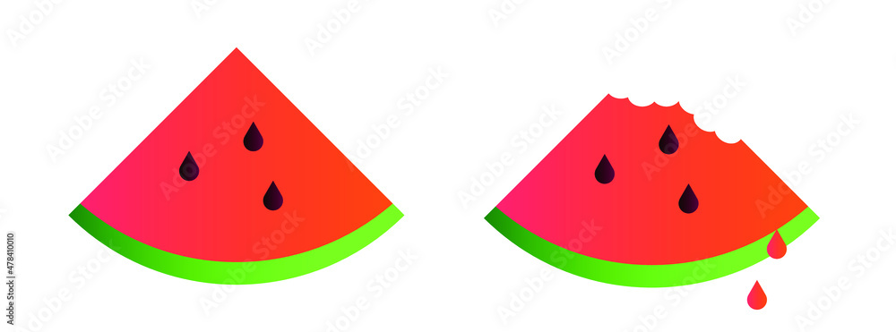 Vector watermelon. Premium quality vector graphics for your business. Vector watermelon. Premium quality vector graphics for your business.