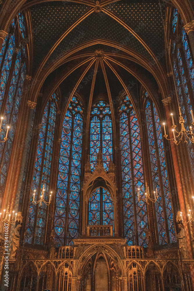 Fototapeta premium interior of saint chapel
