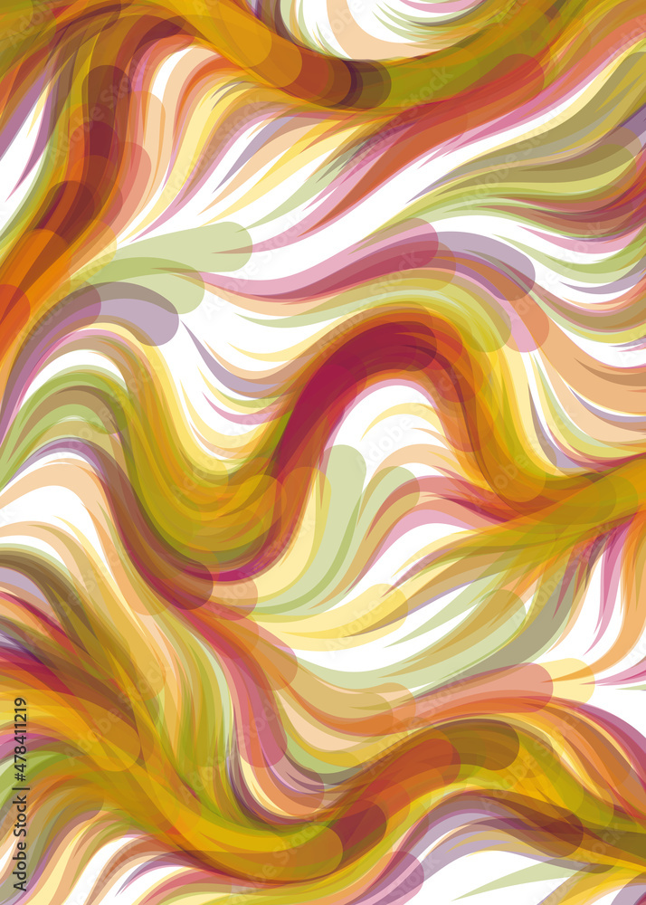Fototapeta premium Abstract Perlin Noise Geometric Pattern generative computational art illustration