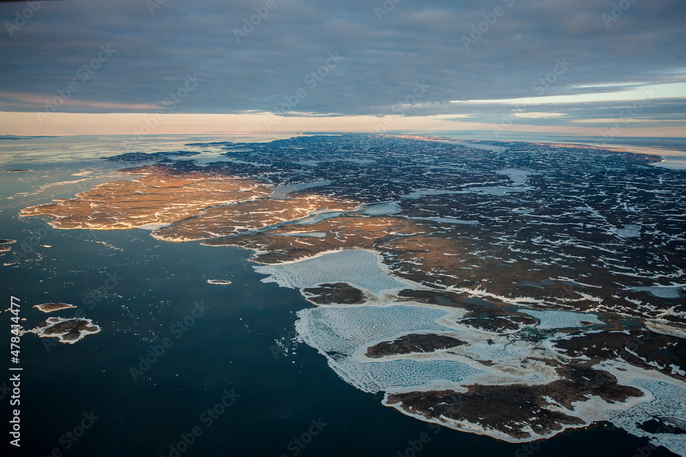 Pack Ice White Island Arctic Nunavut Canada Pack Ice White Island Arctic Nunavut Canada