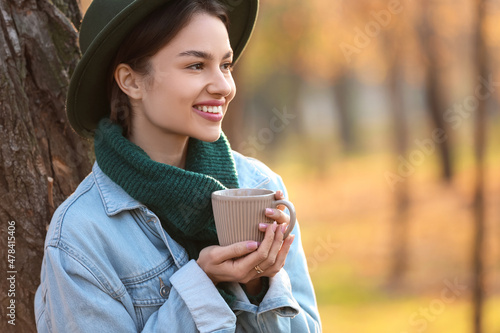Beautiful smiling woman wit...