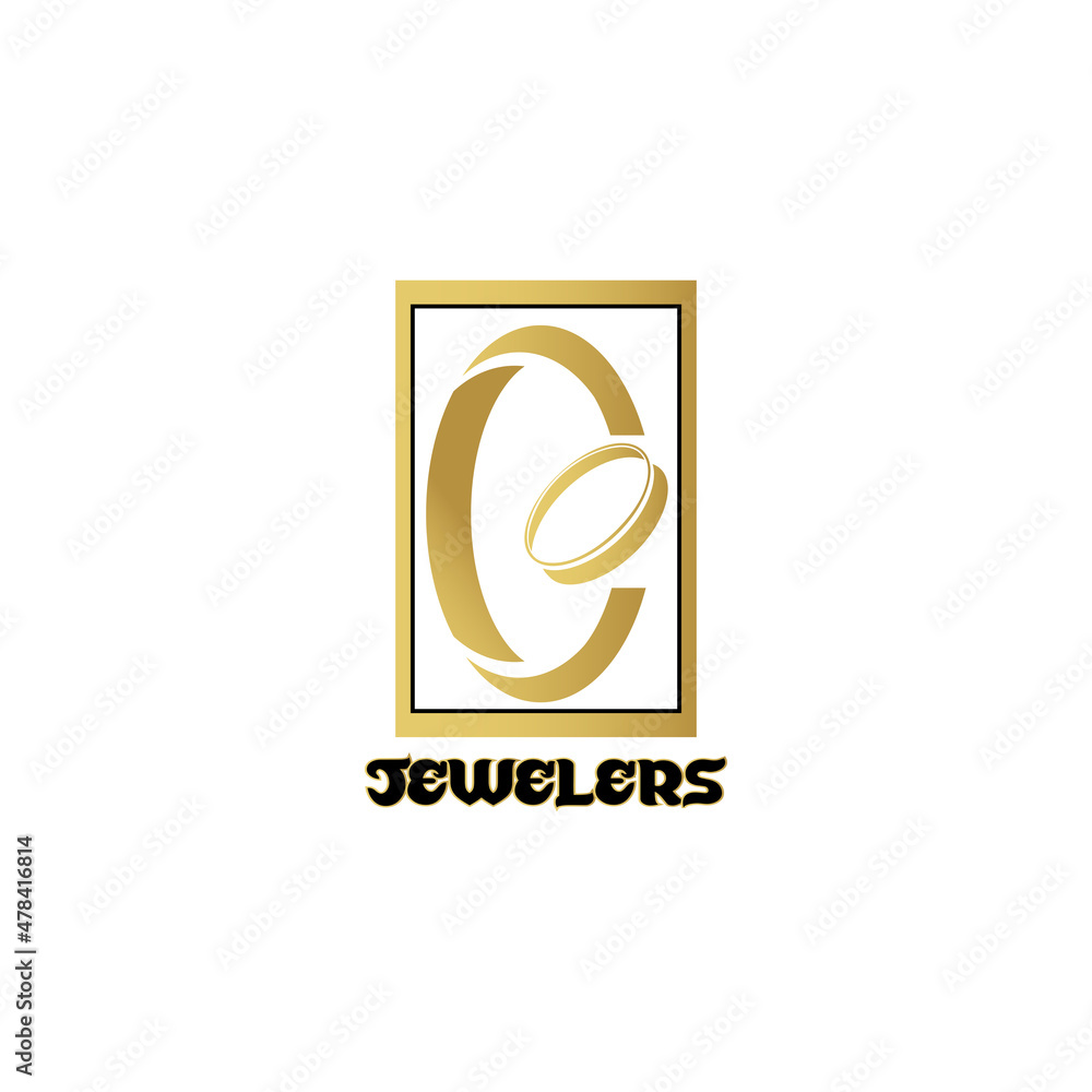 Wedding Ring Logo Template Illustration Design Wedding Ring Logo Template Illustration Design