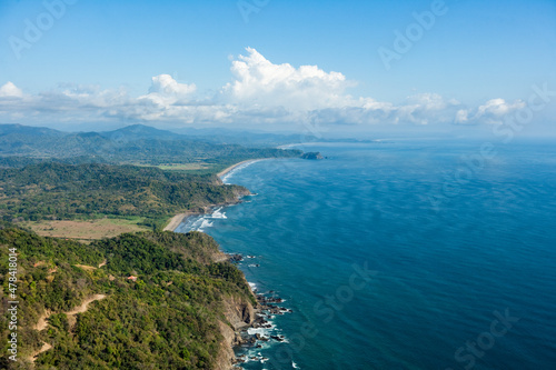 Pacific Coastline of Nicoya Peninsula Costa Rica