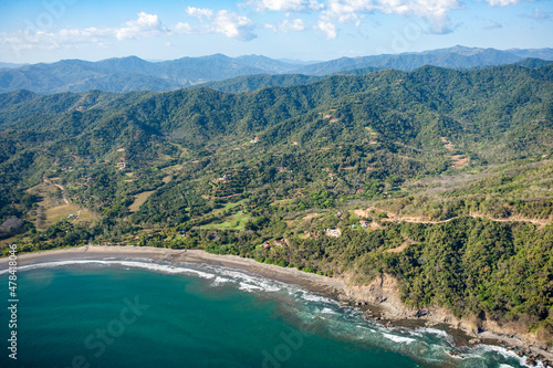 Pacific Coastline of Nicoya Peninsula Costa Rica © Overflightstock