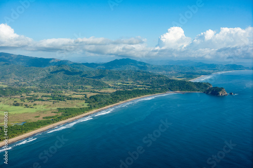 Pacific Coastline of Nicoya Peninsula Costa Rica