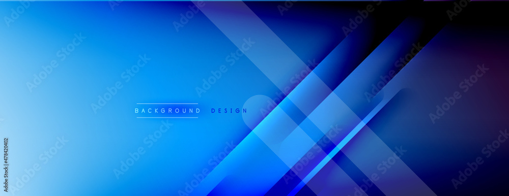 Abstract background - lines composition created with lights and shadows. Technology or business digital template. Trendy simple fluid color gradient abstract background with dynamic Abstract background - lines composition created with lights and shadows. Technology or business digital template. Trendy simple fluid color gradient abstract background with dynamic