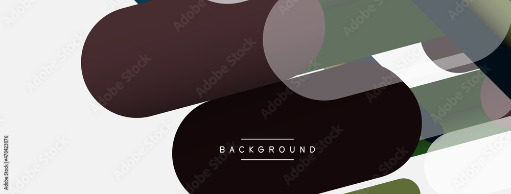 Abstract background. Round shapes, lines compositions on grey backdrop. Vector illustration for wallpaper banner background or landing page Abstract background. Round shapes, lines compositions on grey backdrop. Vector illustration for wallpaper banner background or landing page