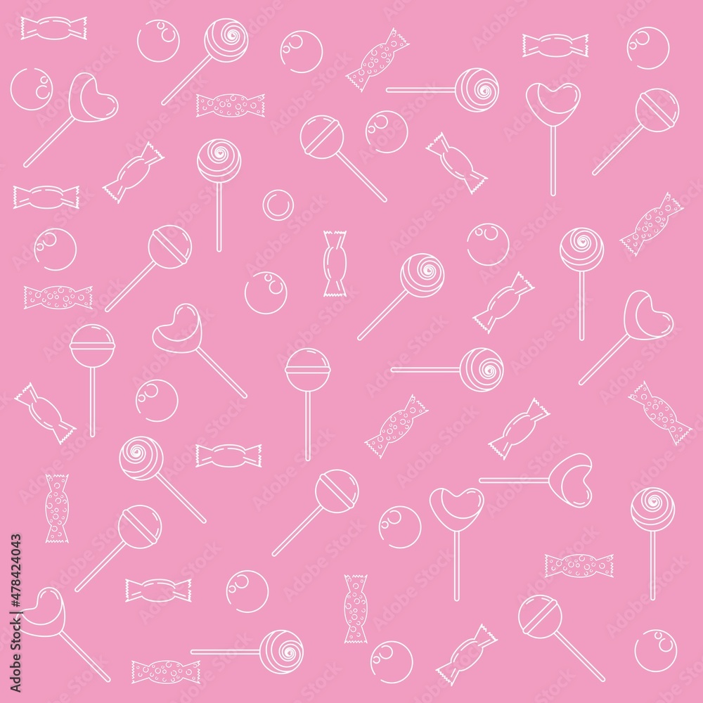 Sweet Candy background illustration Sweet Candy background illustration