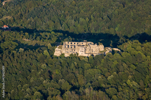 Old Castle Ruins in Orahovica Croatia photo