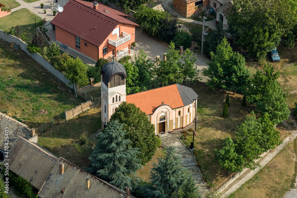 Historic Church Village Erdut Croatia