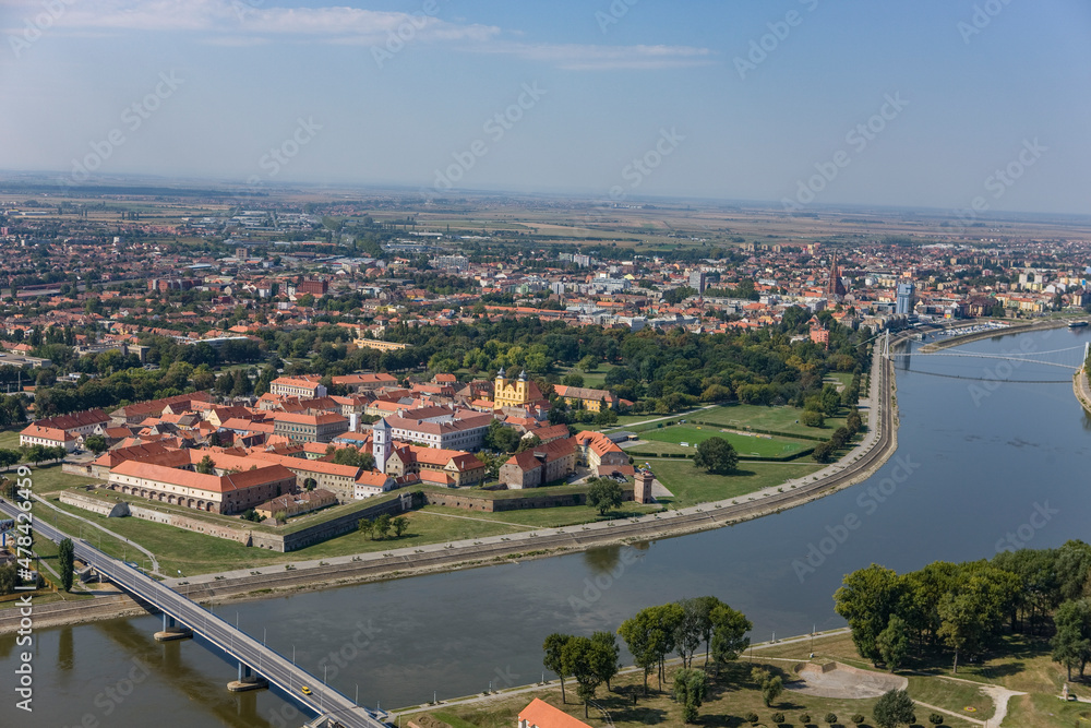 Fototapeta premium Historic Village of Osijek Croatia