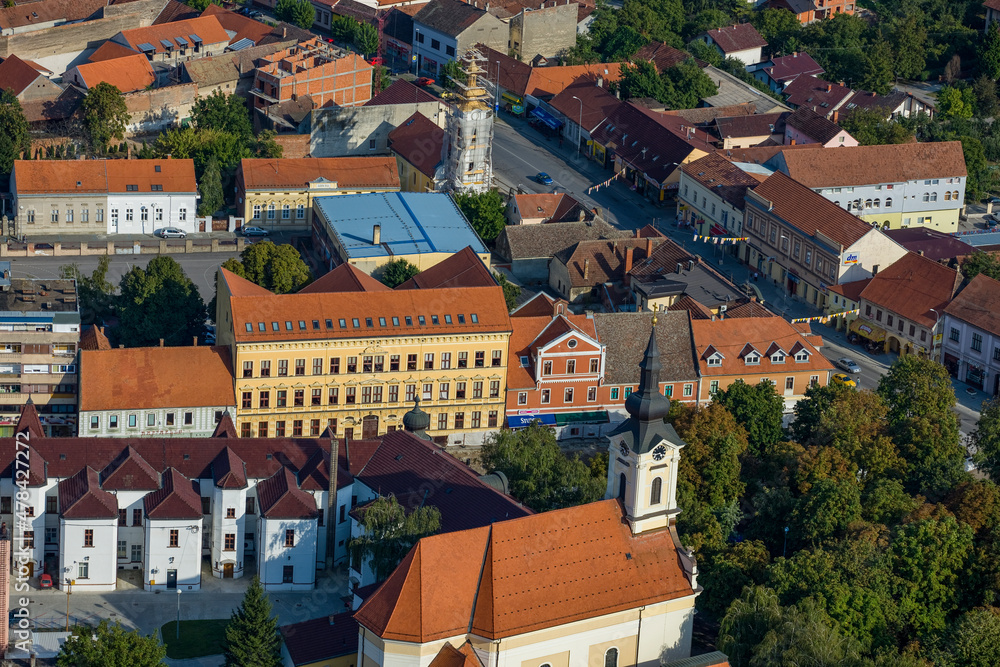 Village of Vinkovci Croatia