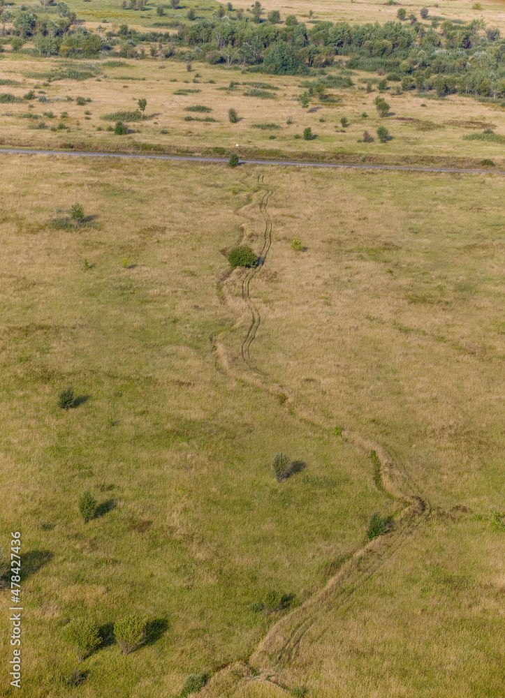 Mine Filed and War Trenches Village Nustar Croati Mine Filed and War Trenches Village Nustar Croati