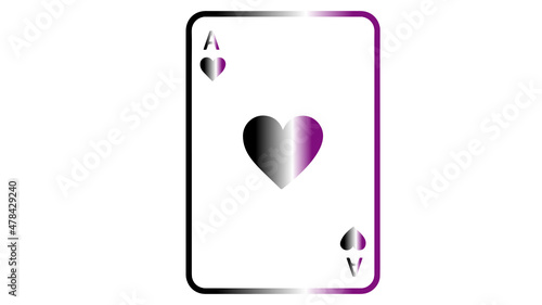 Ace of Hearts Gradient