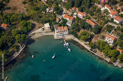 Kolocep Island. Historic City of Dubrovnik Croatia
