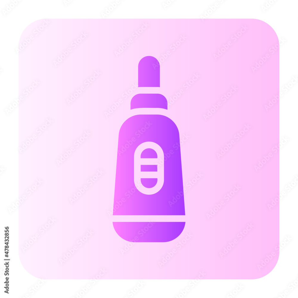 pregnancy test gradient icon pregnancy test gradient icon