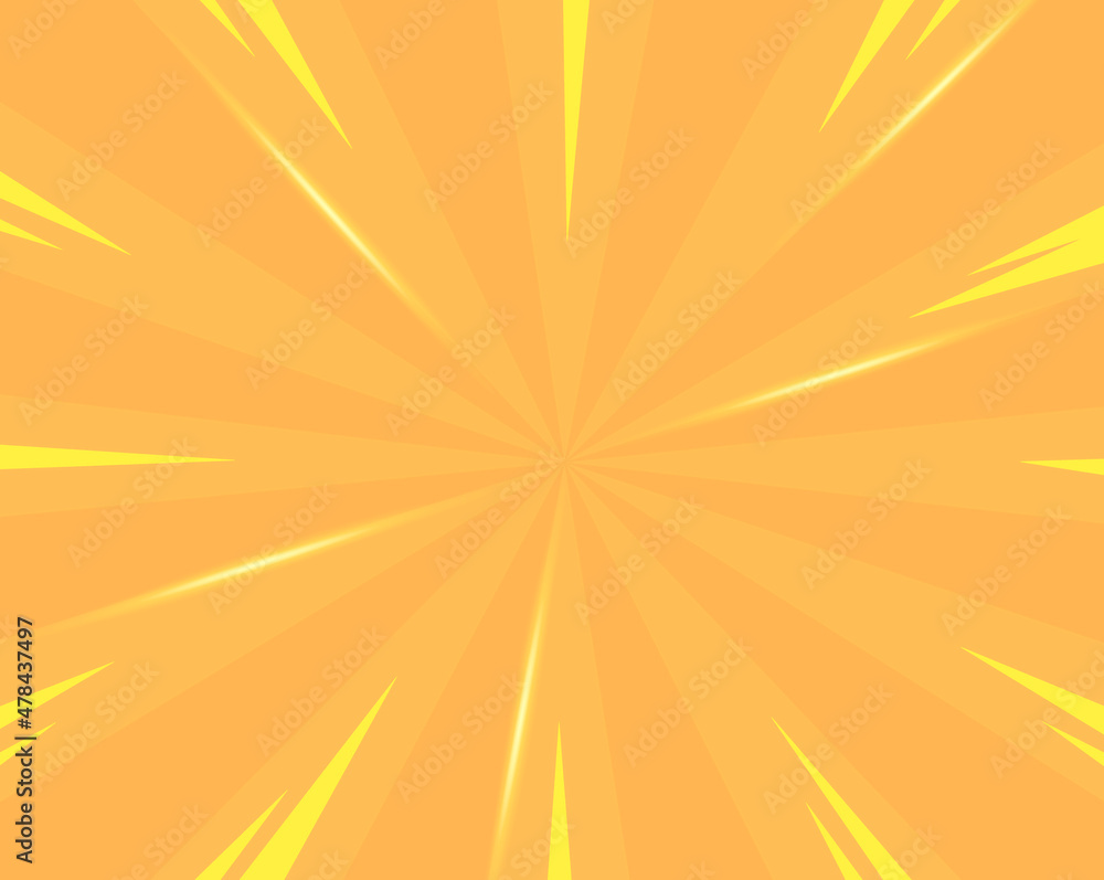 Fototapeta premium Flat design comics style background