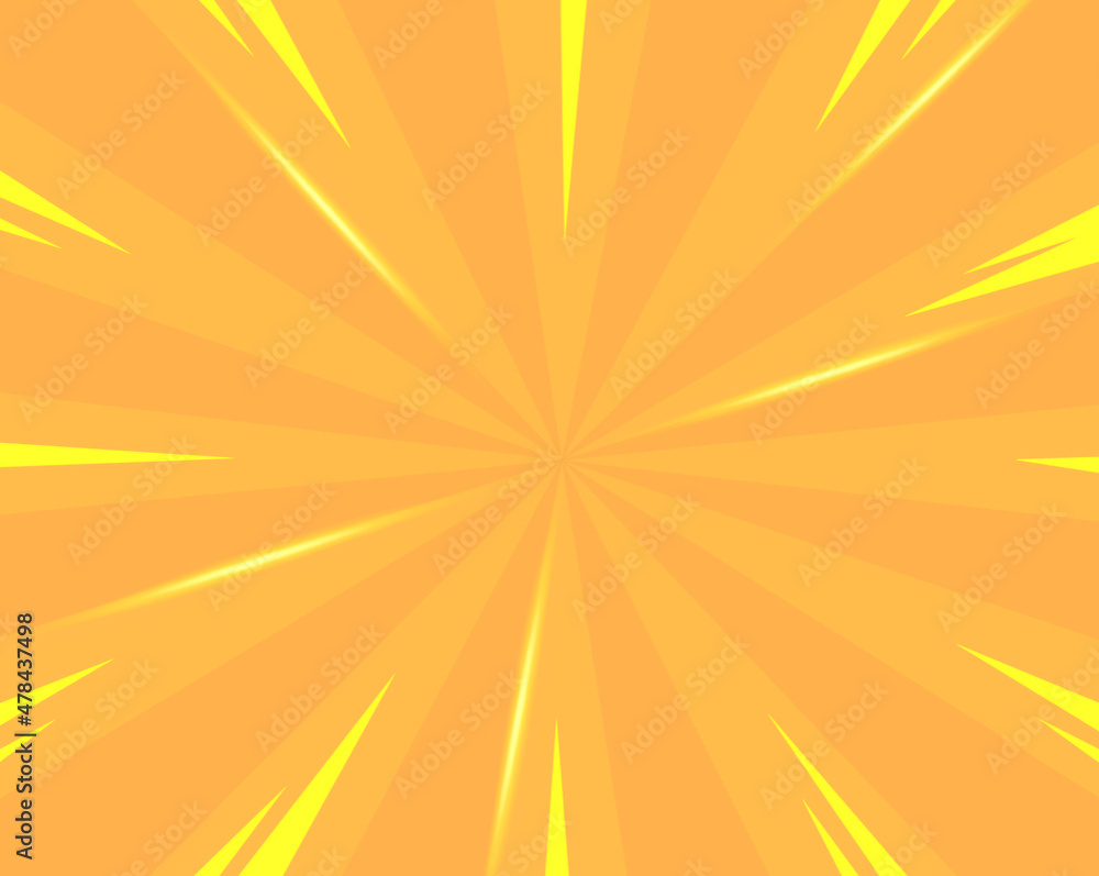 Obraz premium Flat design comics style background