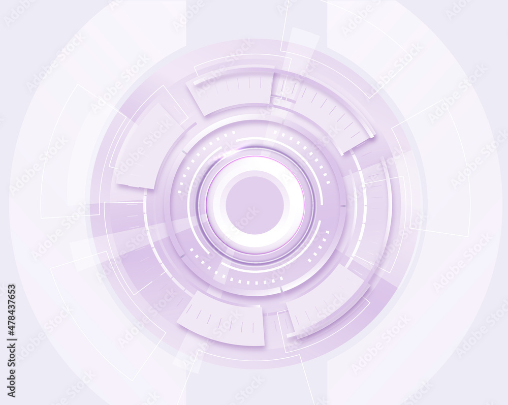 Purple technology and time machine background Purple technology and time machine background
