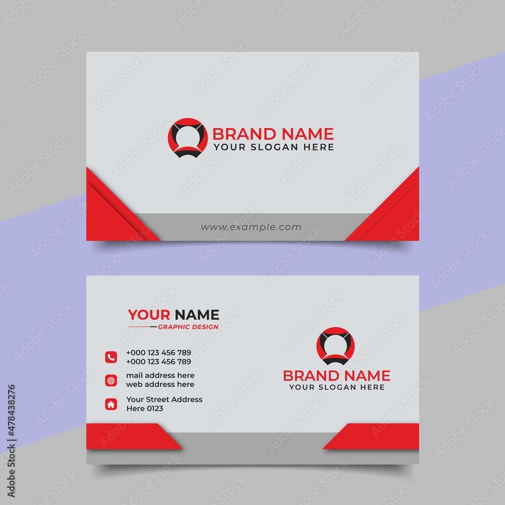 Creative Modern Professional Business card Vector Design Creative Modern Professional Business card Vector Design