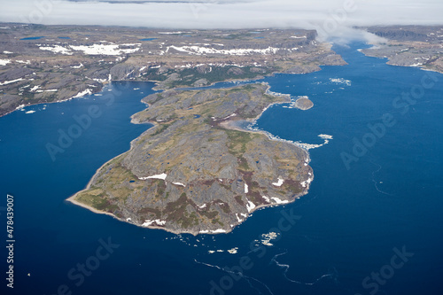 Lac Guillaume-Delisle Nunavik Quebec Canada photo