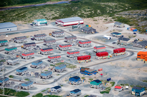 Inuit Village of Nunavik Quebec Canada photo