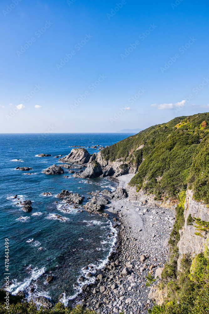 Fototapeta premium 叶崎黒潮展望台