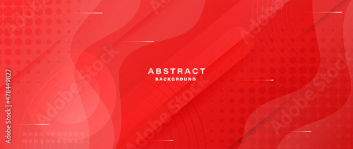 Dynamic textured red abstract background vector illustration
