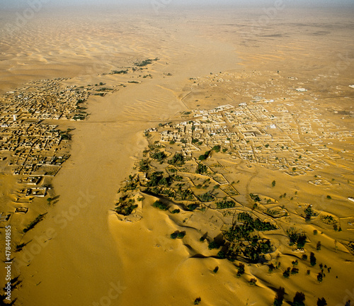 Sahara Desert Chinguetti Village Mauritania Africa photo