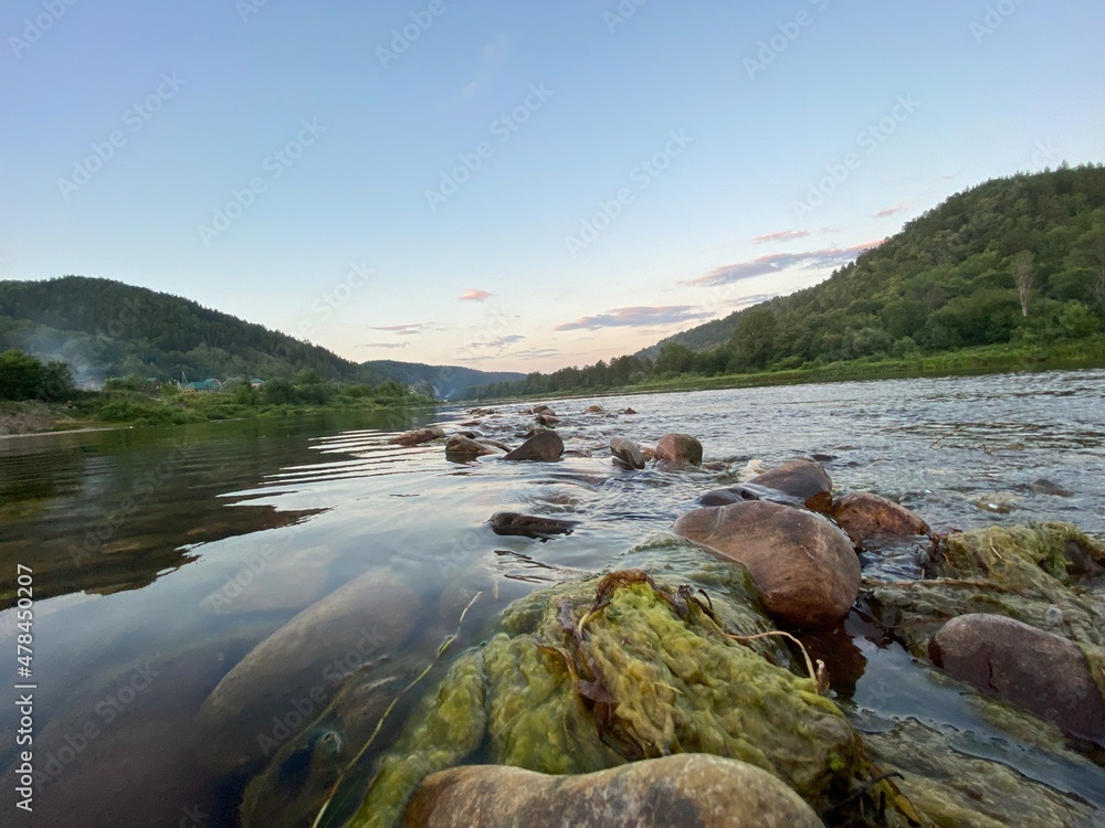Fototapeta premium river in the mountains