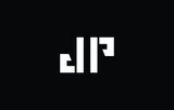 Initial based clean and minimal letter. JP logo creative and monogram icon symbol. Universal elegant luxury alphabet vector design
